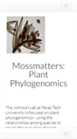 Mobile Screenshot of mossmatters.com